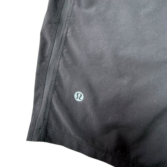 Lululemon Bowline Shorts 8” Hybrid Lightweight Stretch Black Size L *Logo - Picture 6 of 7